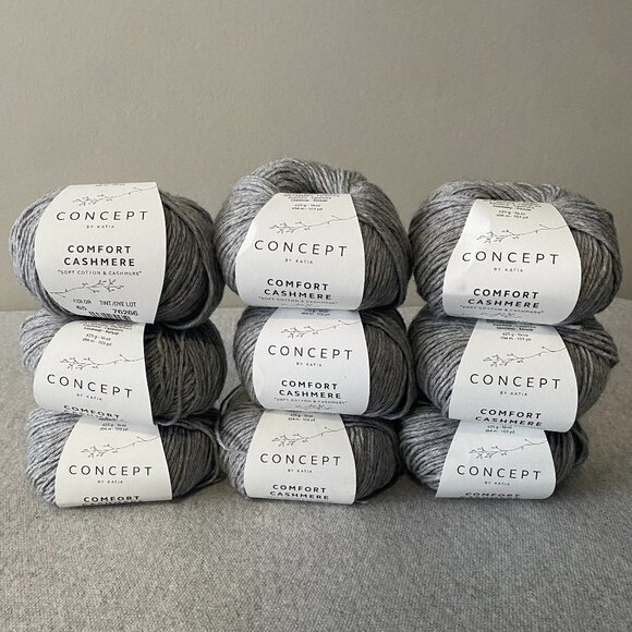 NWT Katia Comfort Cashmere Colour 65 Lot of 9 - Picture 1 of 16
